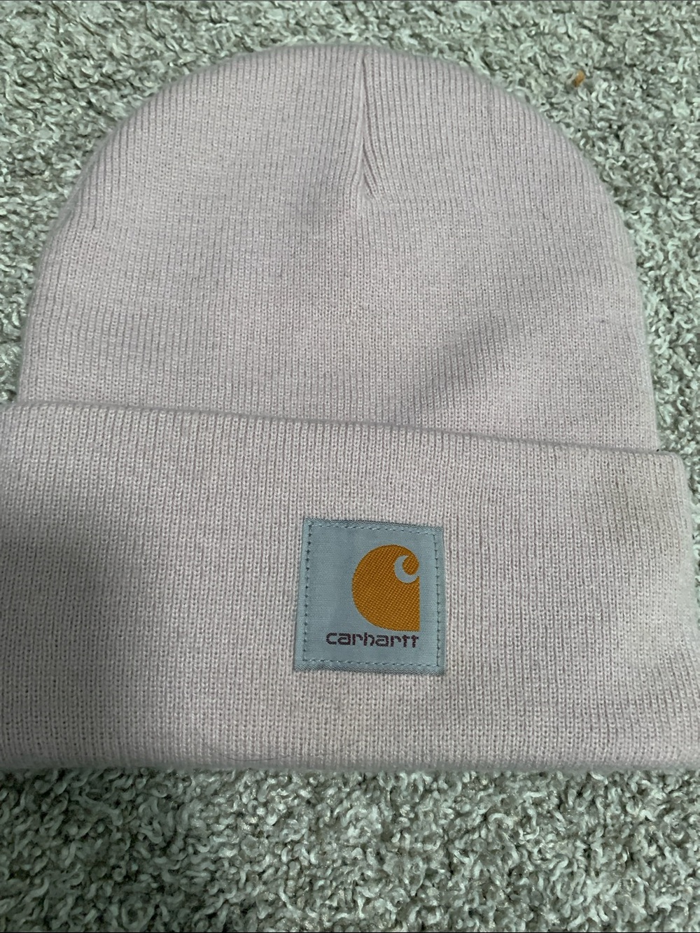 Carhartt Soft Pink Cuffed Knit Beanie - Picture 2 of 4